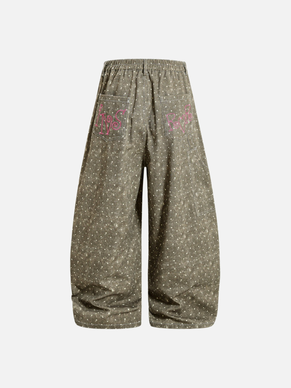 MUSICO - Baggy Graphic Jeans Brown | Teenwear.eu
