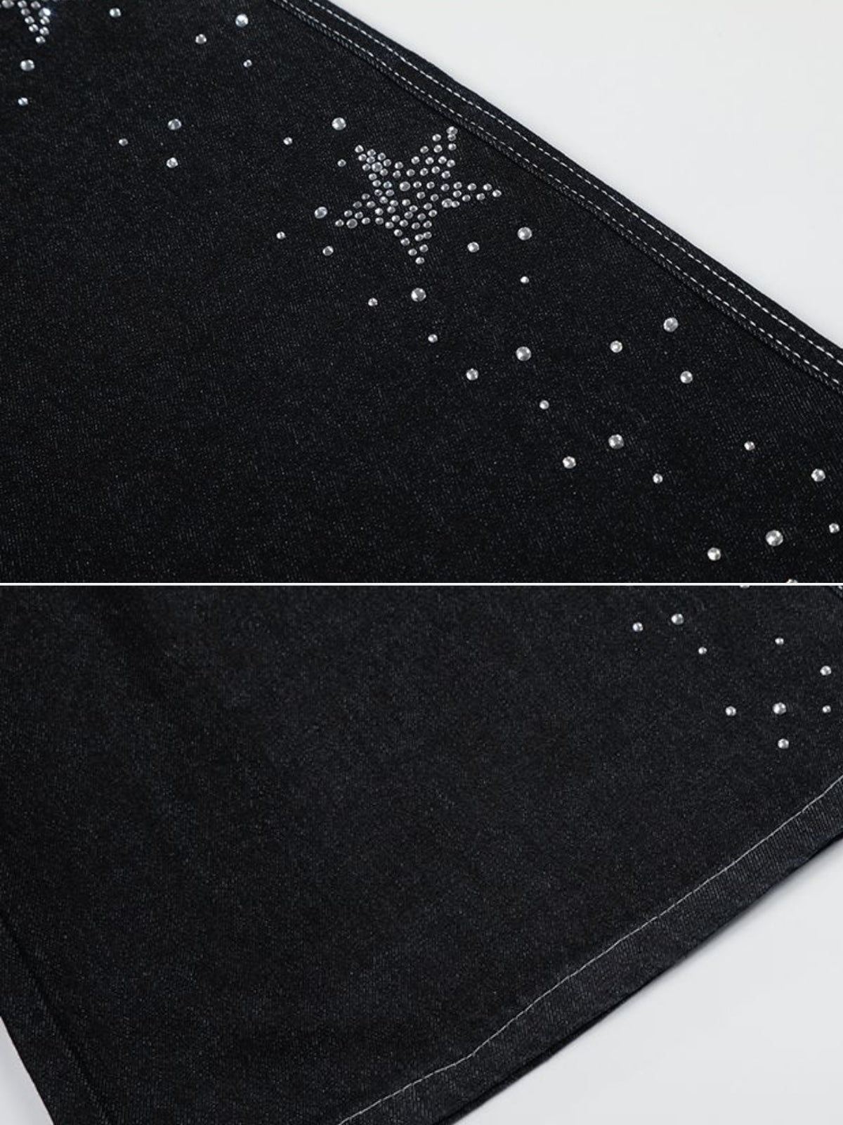 GALAXY - Baggy Denim Graphic Jorts | Teenwear.eu