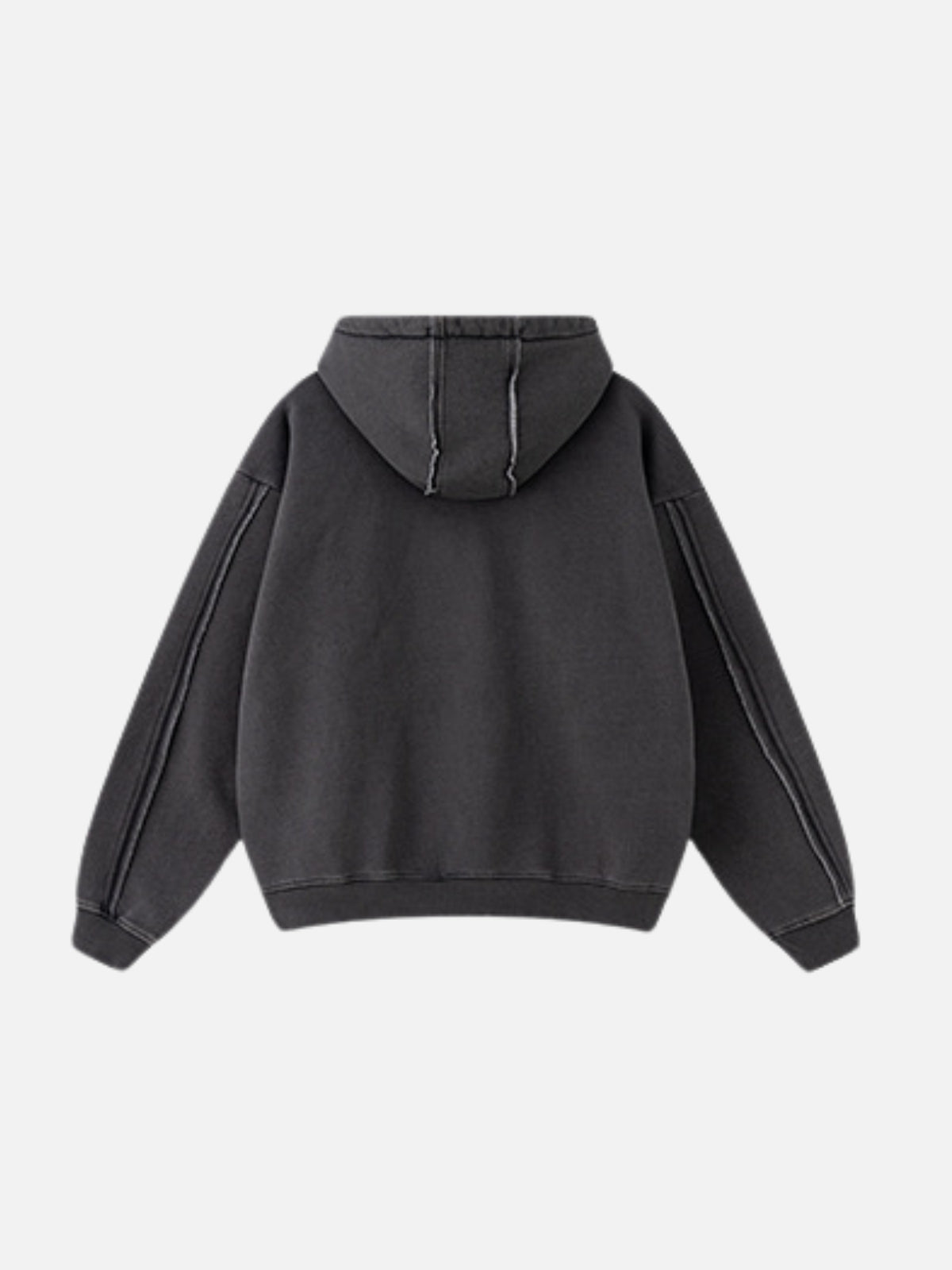 VICOS - Oversized Basic Premium Zip Up Hoodie | Teenwear.eu