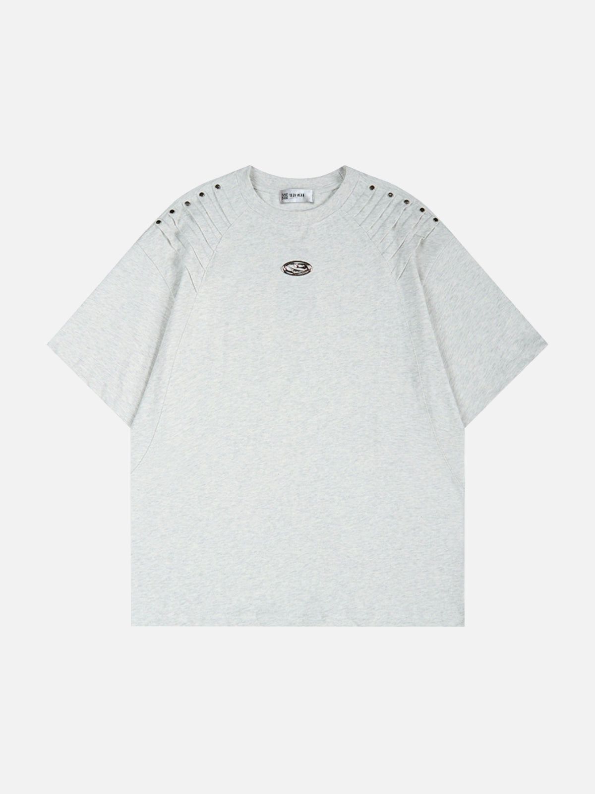 SHADEE - Oversized Basic T-Shirt White | Teenwear.eu