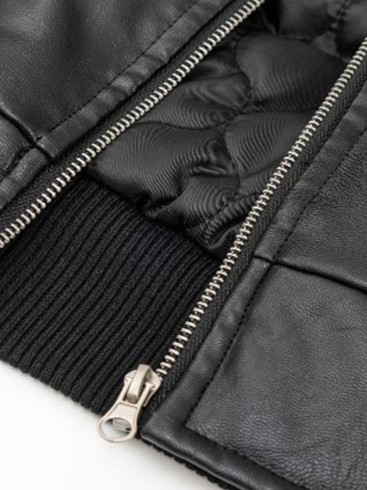 SHEEP - Embroidered Leather Jacket | Teenwear.eu