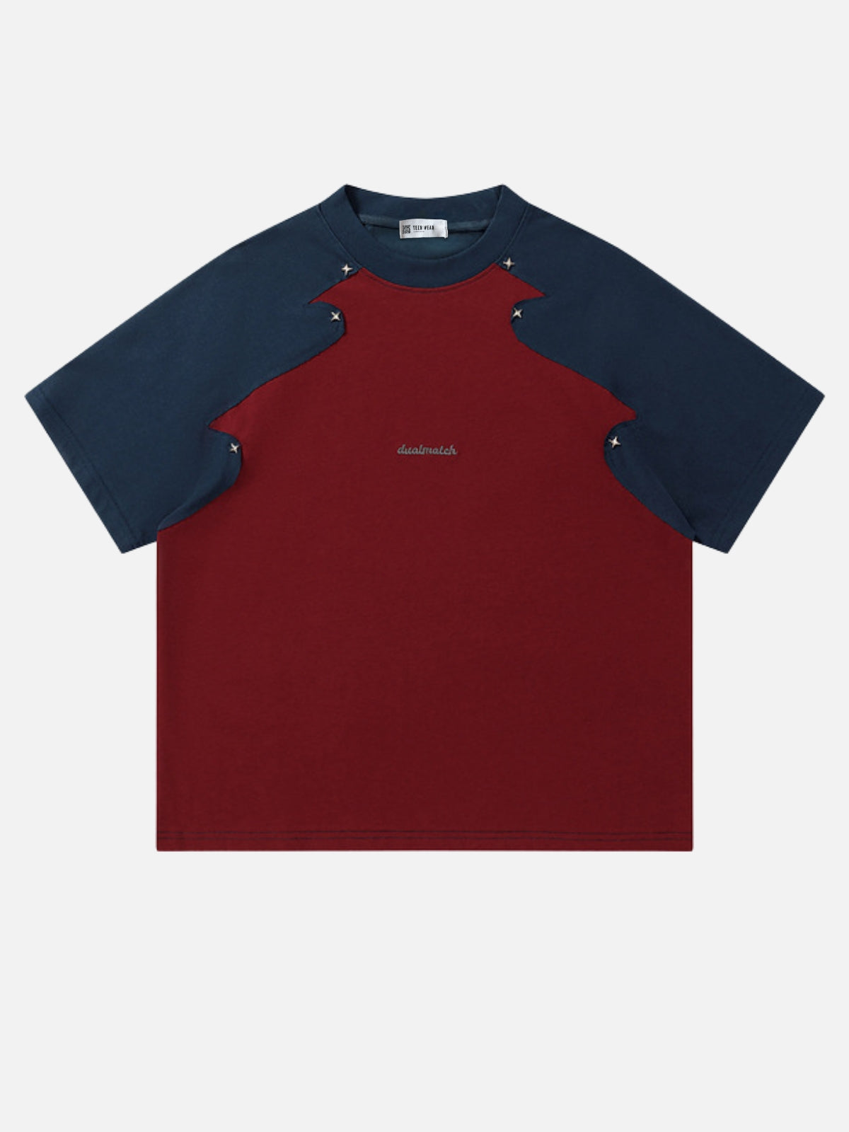 MEDIEVELO - Oversized Graphic T-Shirt Blue | Teenwear.eu