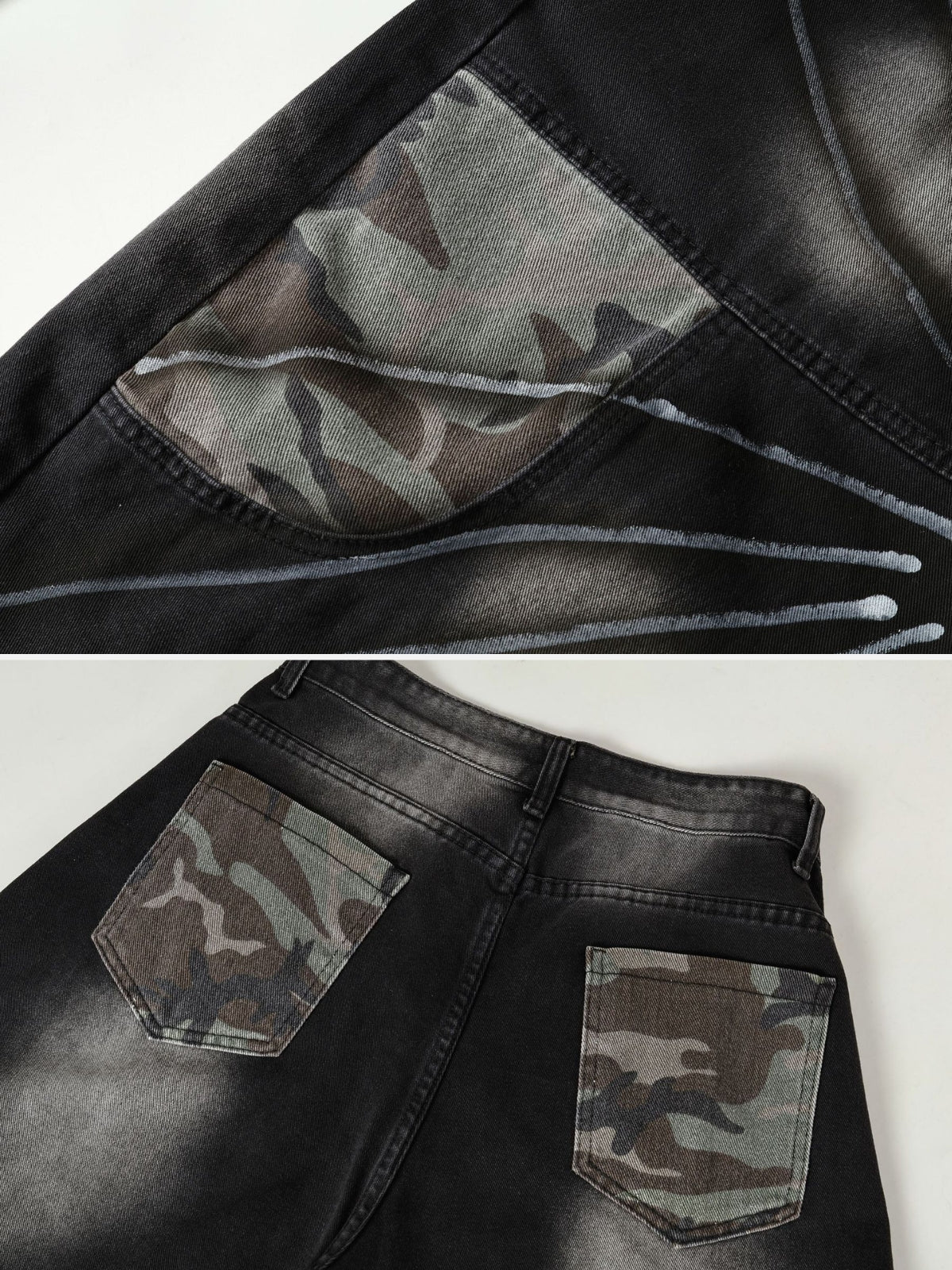 SPLASHY - Baggy Graphic Jeans | Teenwear.eu