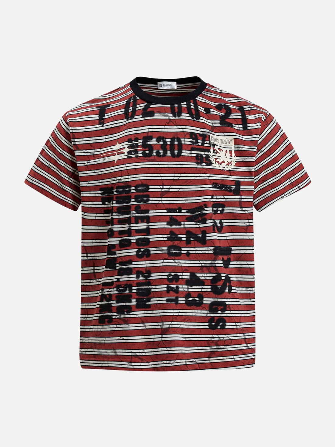 STREETO - Oversized Graphic T-Shirt Grey | Teenwear.eu