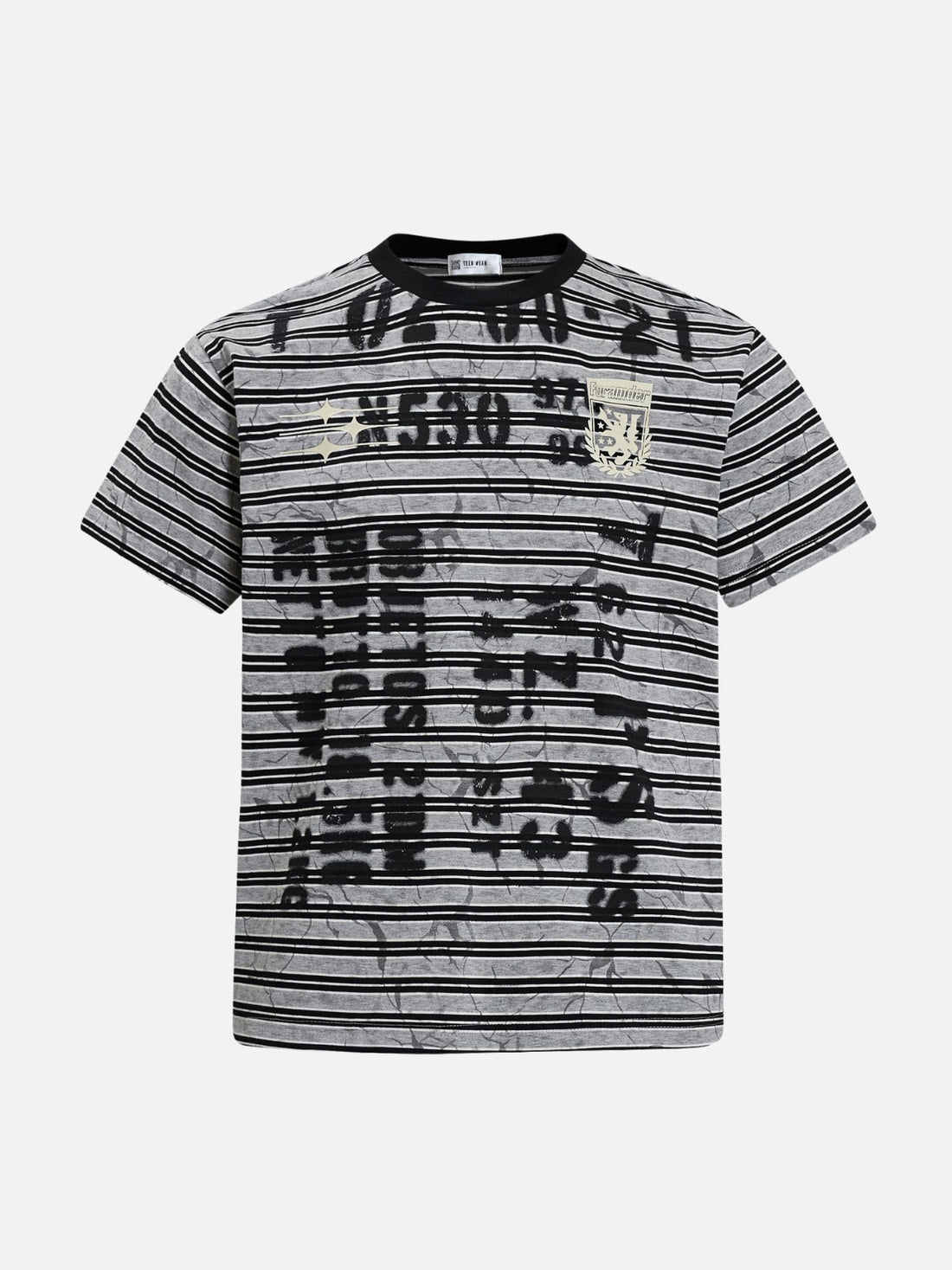 STREETO - Oversized Graphic T-Shirt Grey | Teenwear.eu