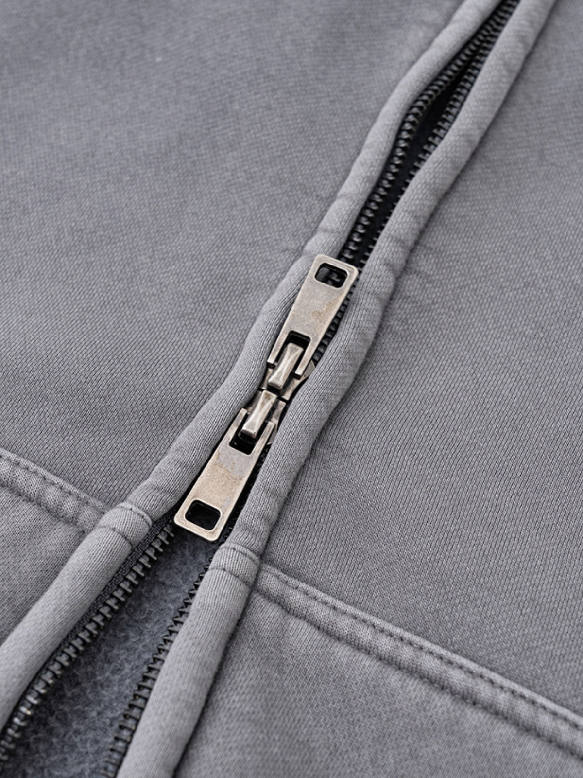 VICOS - Oversized Basic Premium Zip Up Hoodie | Teenwear.eu
