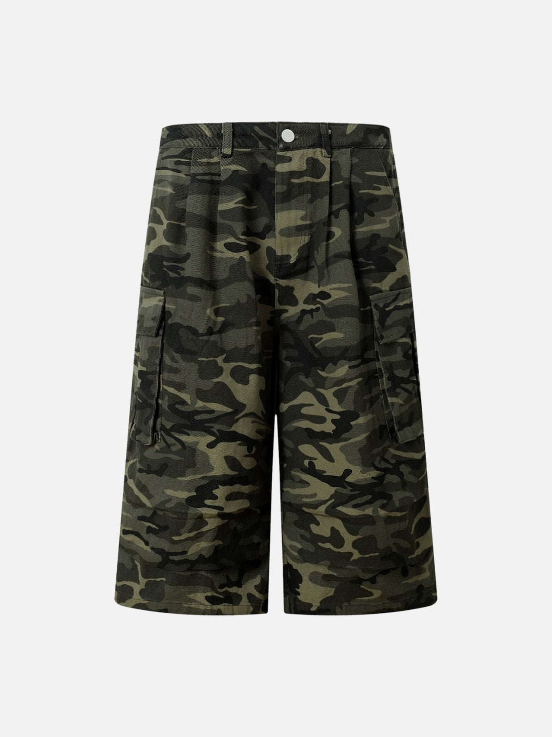 SOLDIERY - Baggy Graphic Jorts Camo | Teenwear.eu