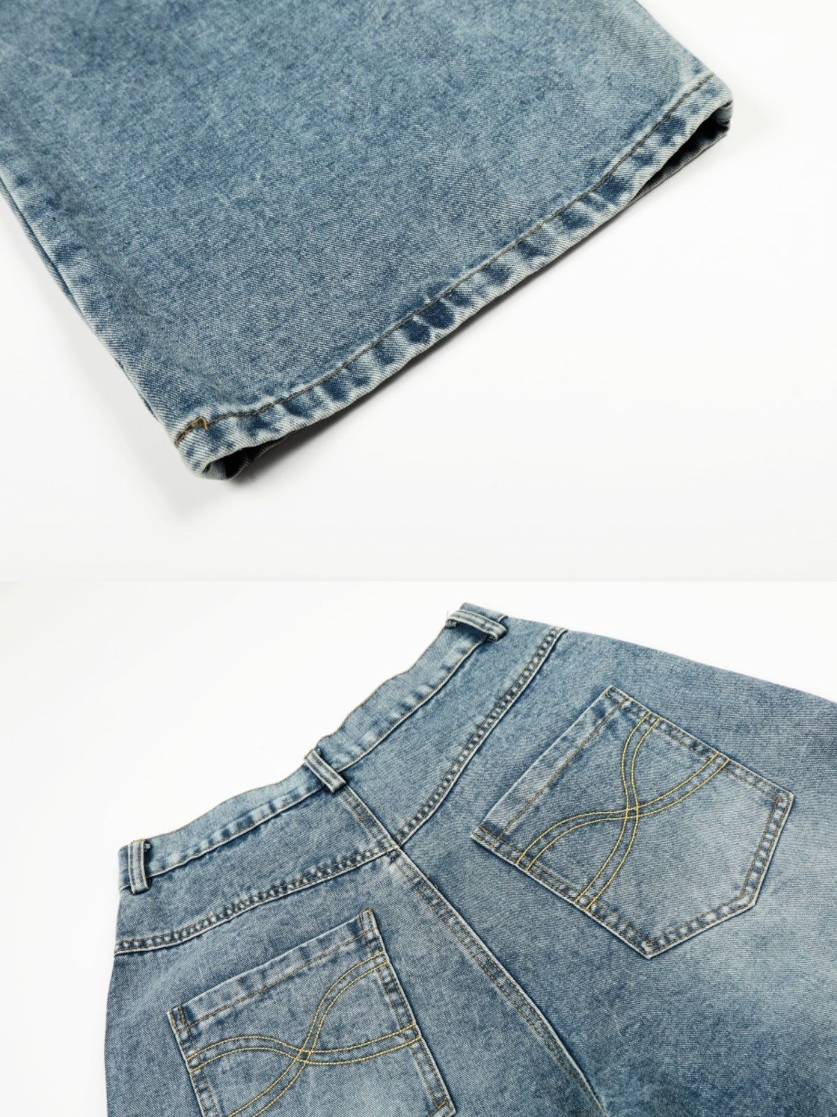 GLO-UP - Baggy Graphic Jeans | Teenwear.eu