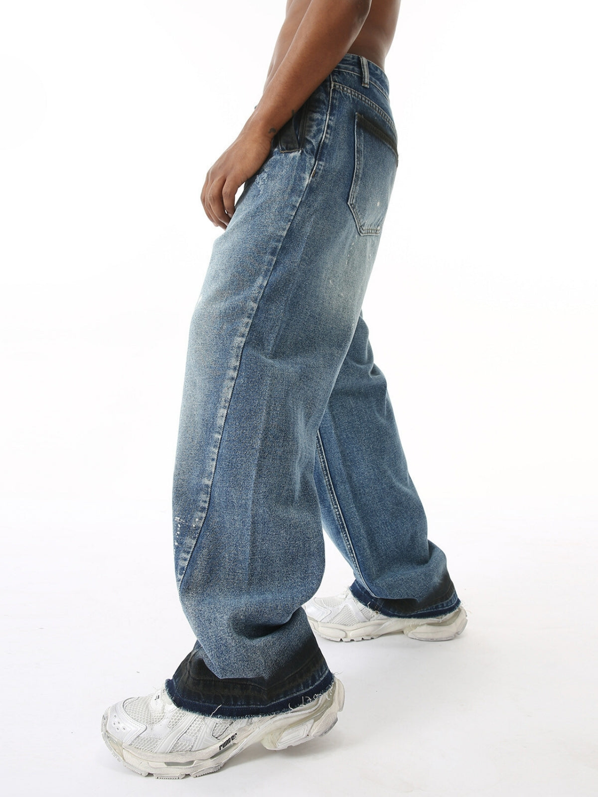 POINTERS - Baggy Basic Jeans | Teenwear.eu
