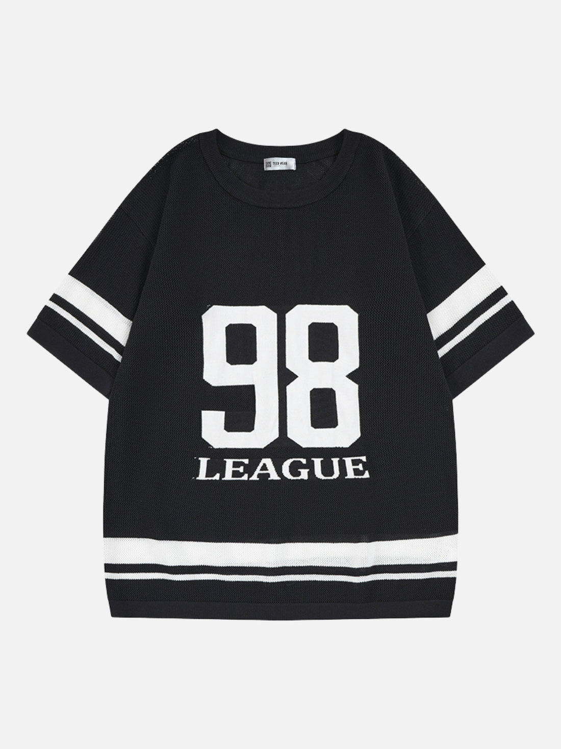 LEAGUO - Oversized Graphic Sweater Jersey