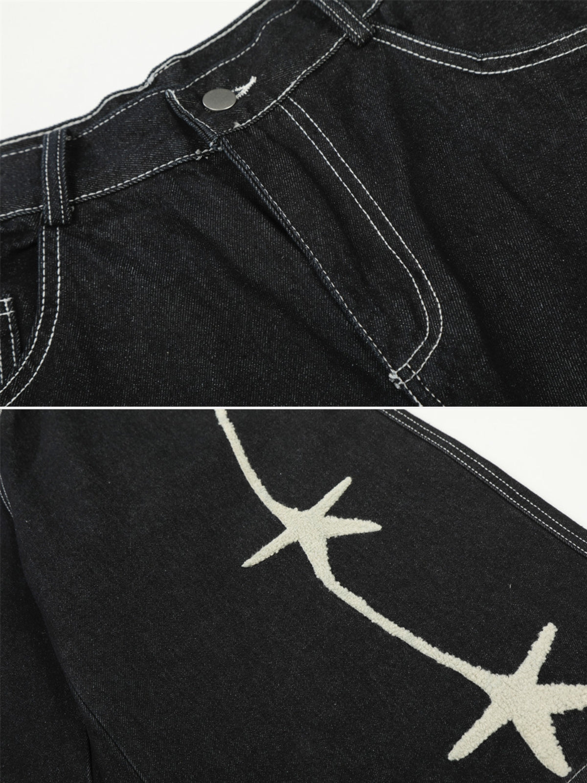 STARRY - Baggy Graphic Jorts | Teenwear.eu
