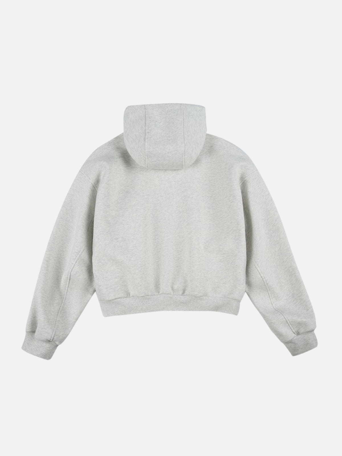 ZIP MASTER - Oversized Cropped Basic Zip Up Hoodie | Teenwear.eu