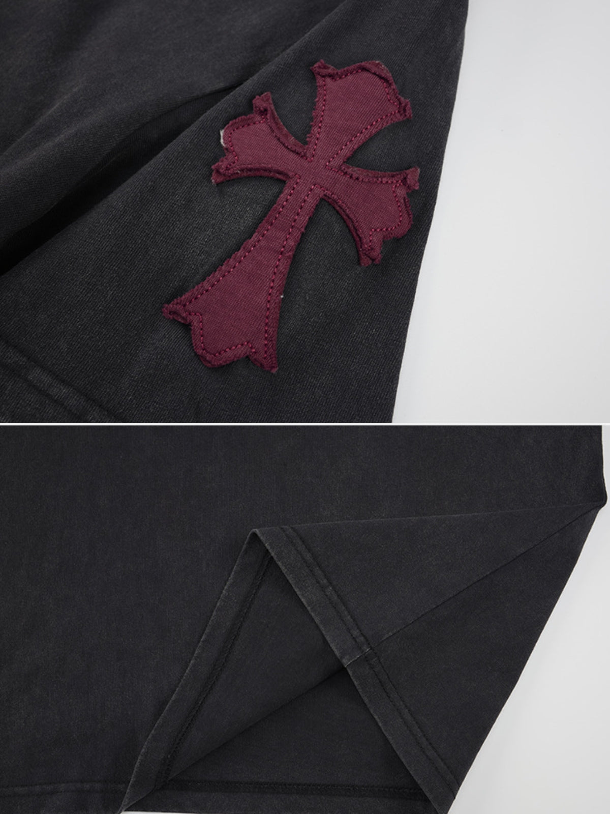 GOTHICX - Oversized Embroidered T-Shirt | Teenwear.eu