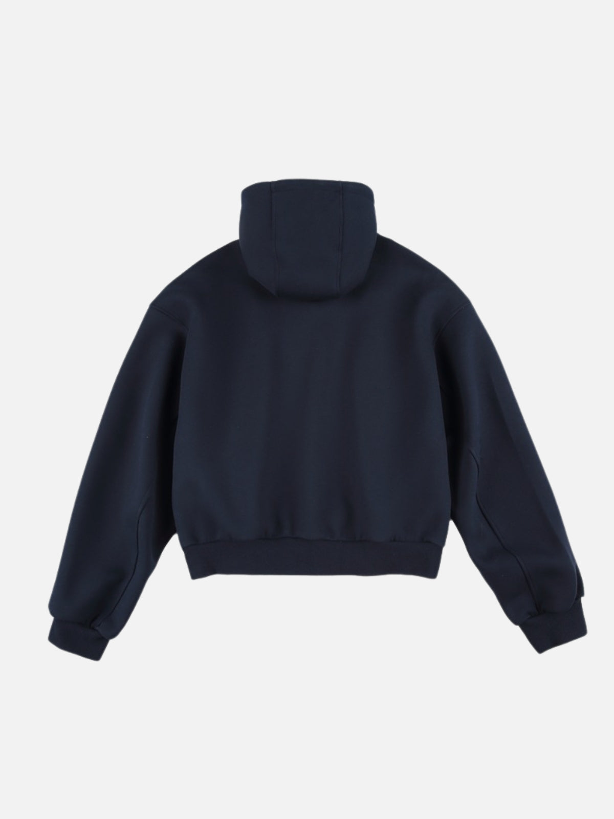 ZIP MASTER - Oversized Cropped Basic Zip Up Hoodie | Teenwear.eu