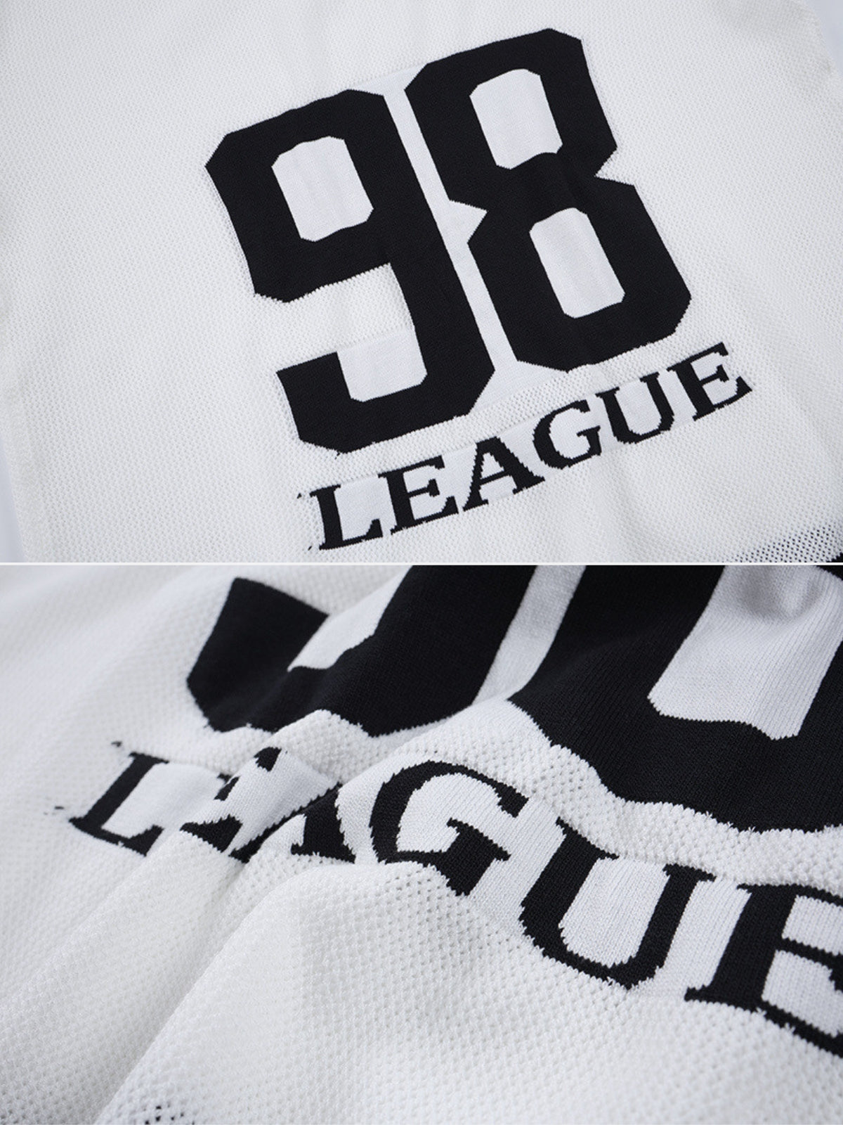 LEAGUO - Oversized Graphic Sweater Jersey | Teenwear.eu