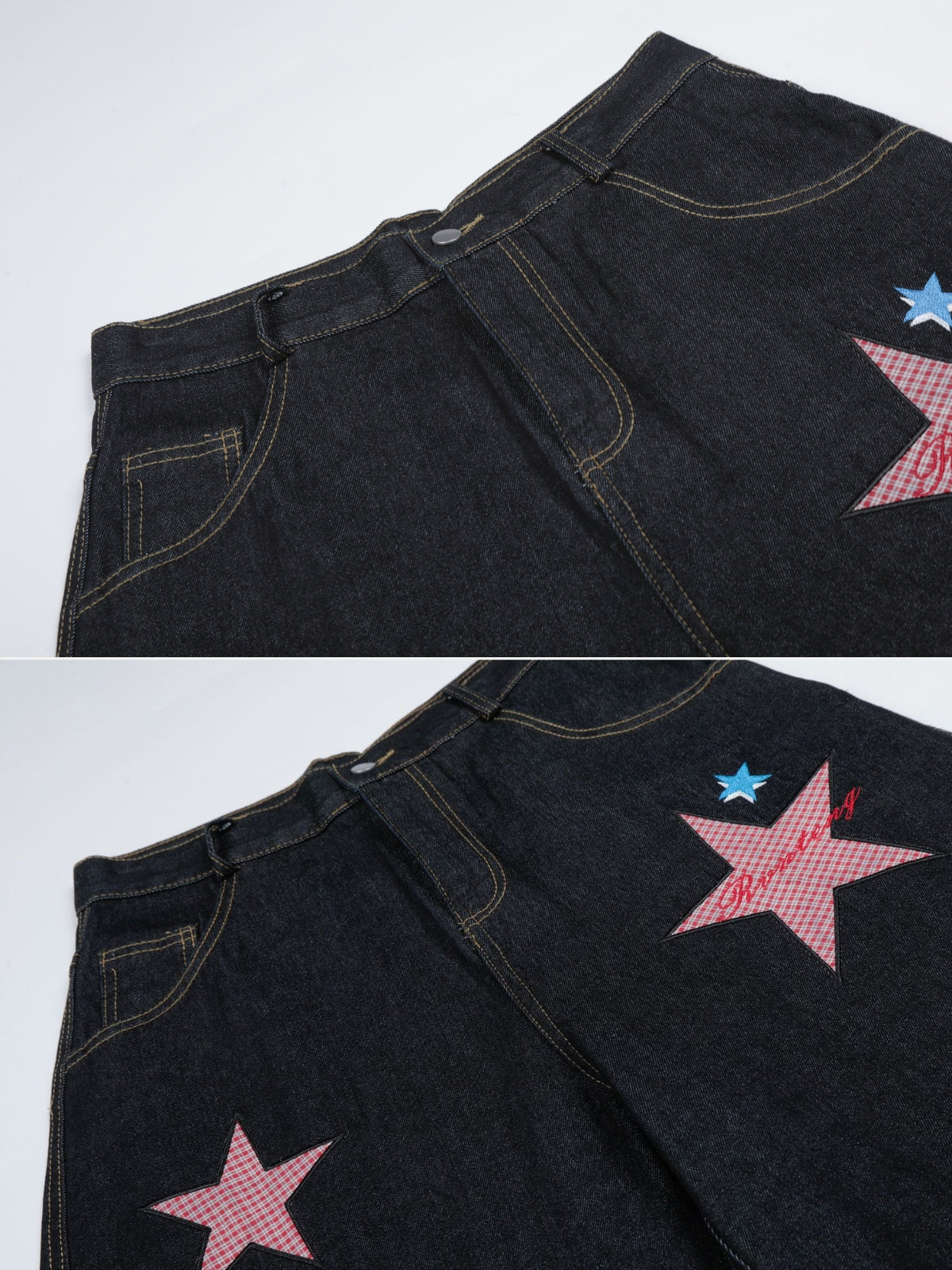 GALAXY - Baggy Graphic Jorts | Teenwear.eu