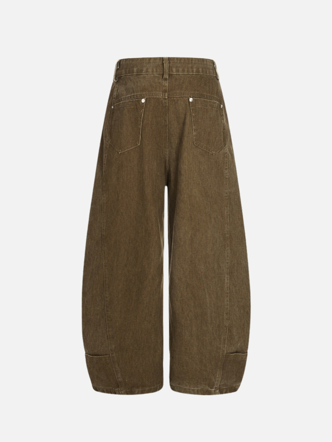 EARTHY - Baggy Basic Cargos Brown | Teenwear.eu