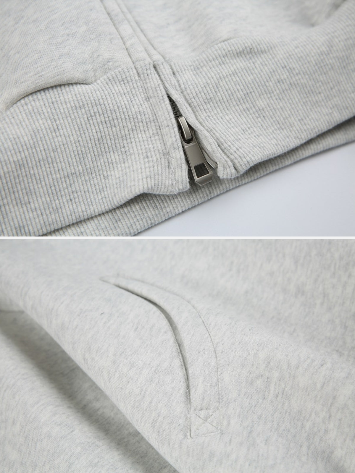 ZIP MASTER - Oversized Cropped Basic Zip Up Hoodie | Teenwear.eu