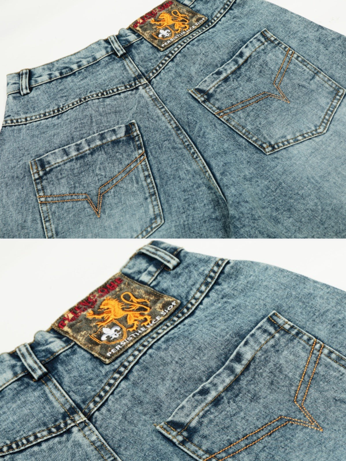 LIONY - Baggy Graphic Jeans | Teenwear.eu