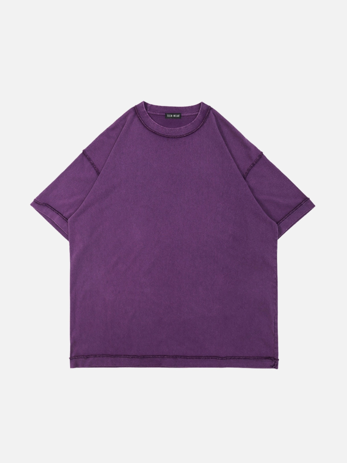 RIPES - Oversized Premium Basic T-Shirt Purple | Teenwear.eu