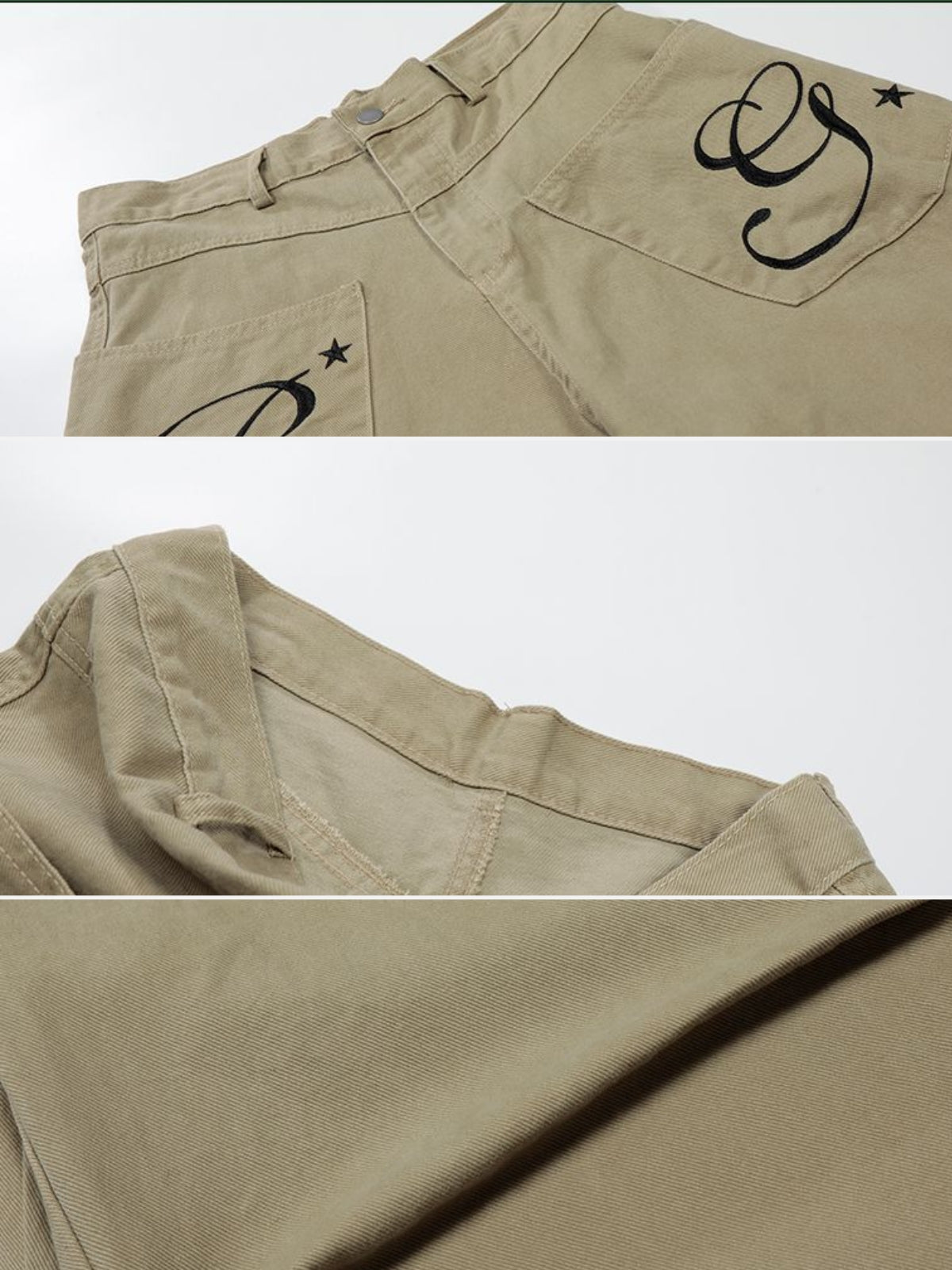 ROCKSTAR - Baggy Graphic Jorts | Teenwear.eu