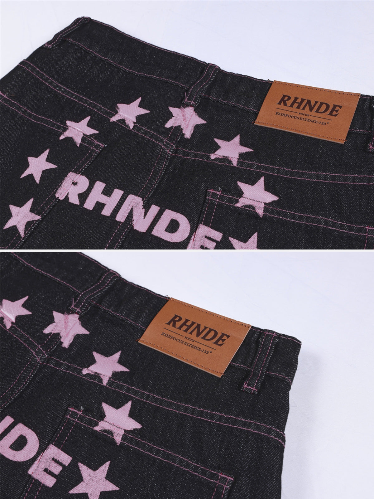 RHNDE - Baggy Graphic Jeans | Teenwear.eu