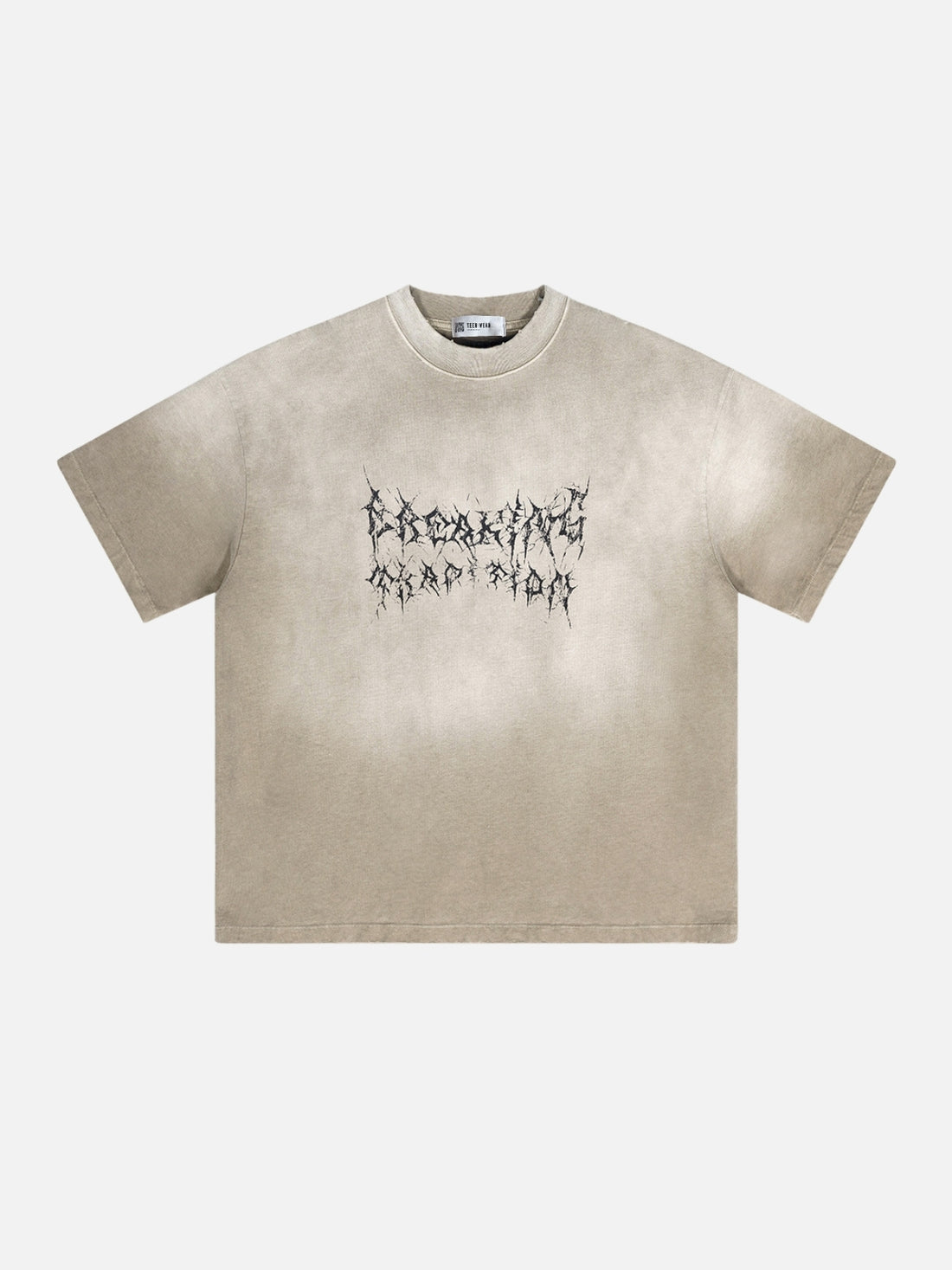 FREAKING - Oversized Print T-shirt Purple | Teenwear.eu