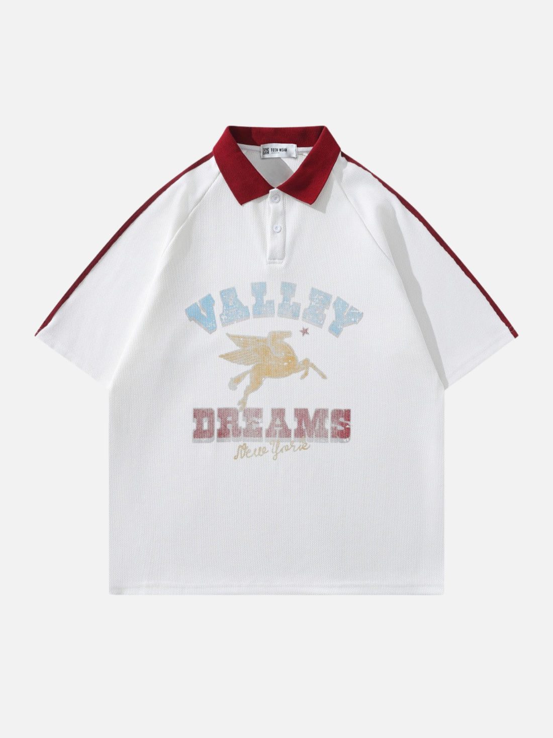 VALLEY - Oversized Graphic Shirt Black | Teenwear.eu