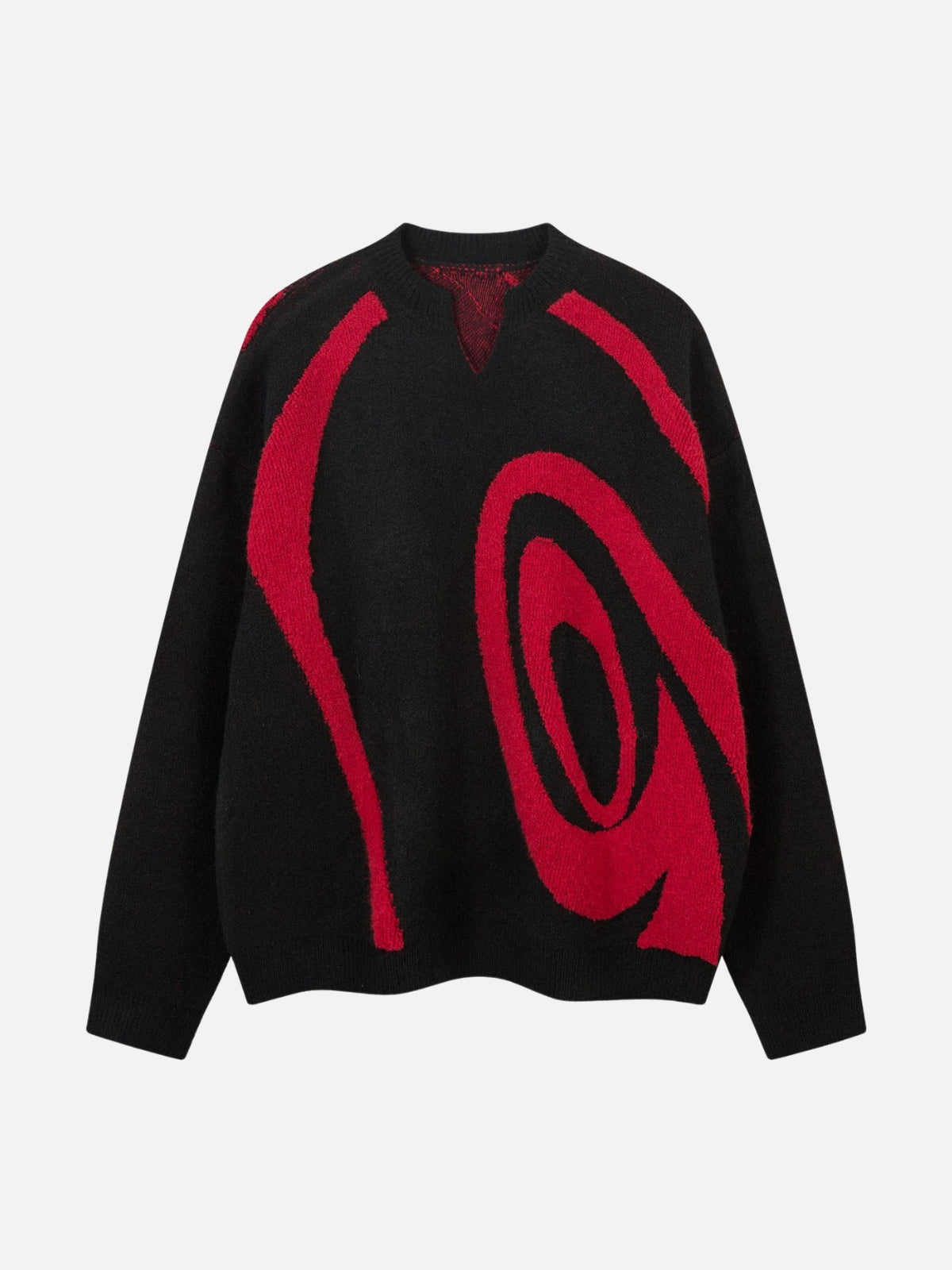 HYPNOTY - Oversized Print Sweater Black | Teenwear.eu