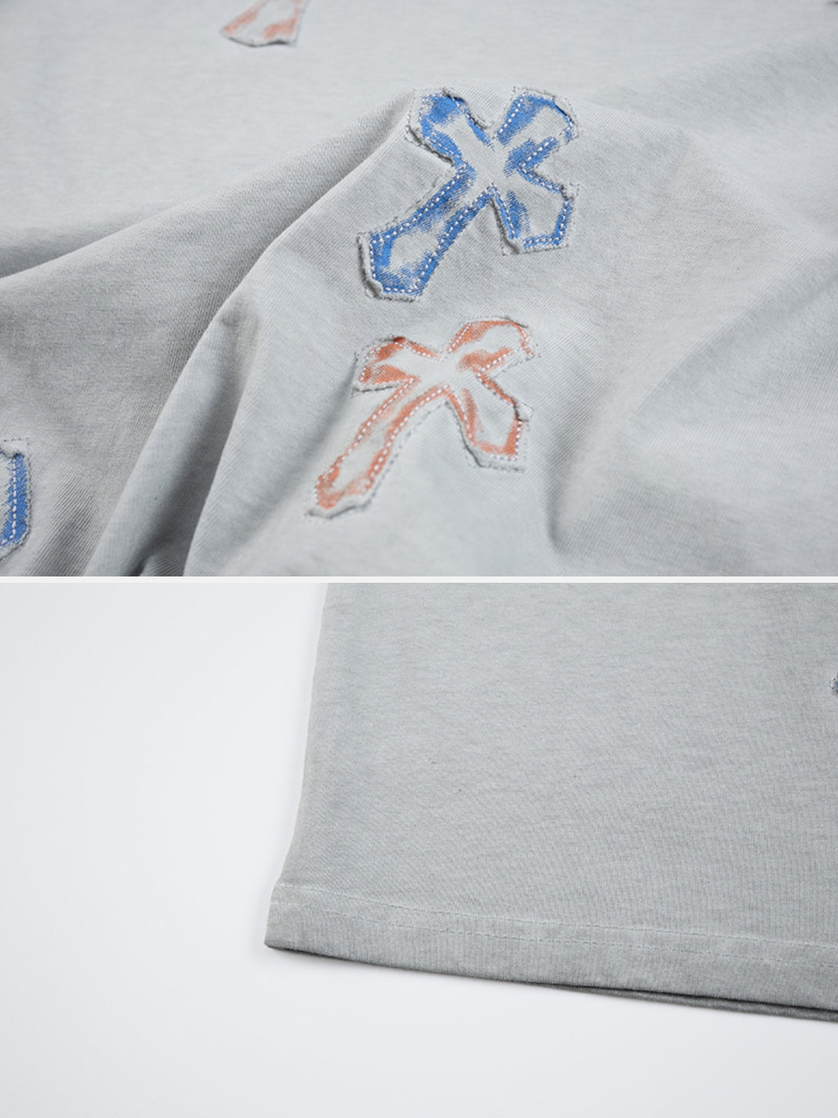 FLAMEX - Oversized Embroidered T-Shirt | Teenwear.eu