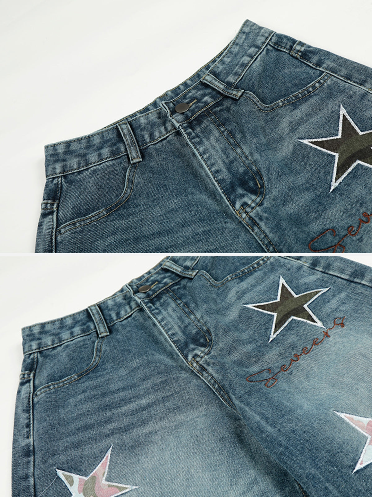 STELLAX - Baggy Graphic Jeans | Teenwear.eu
