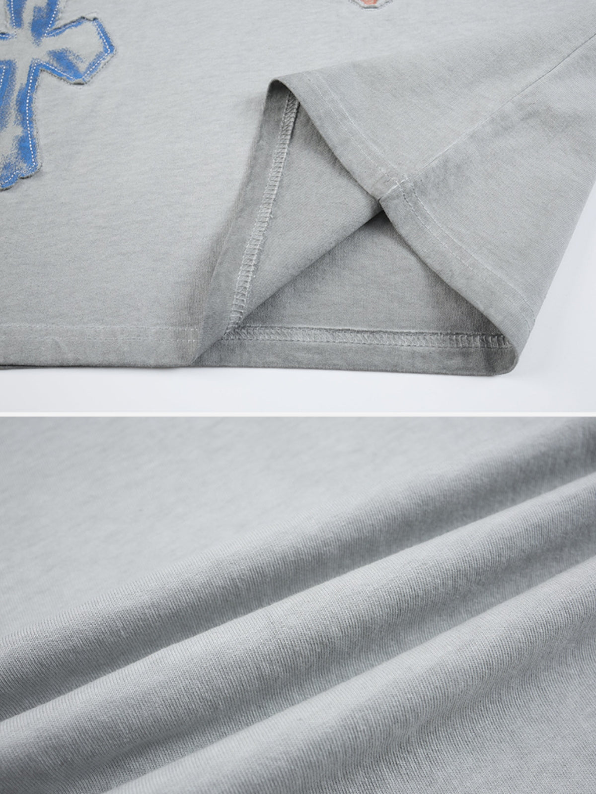 FLAMEX - Oversized Embroidered T-Shirt | Teenwear.eu