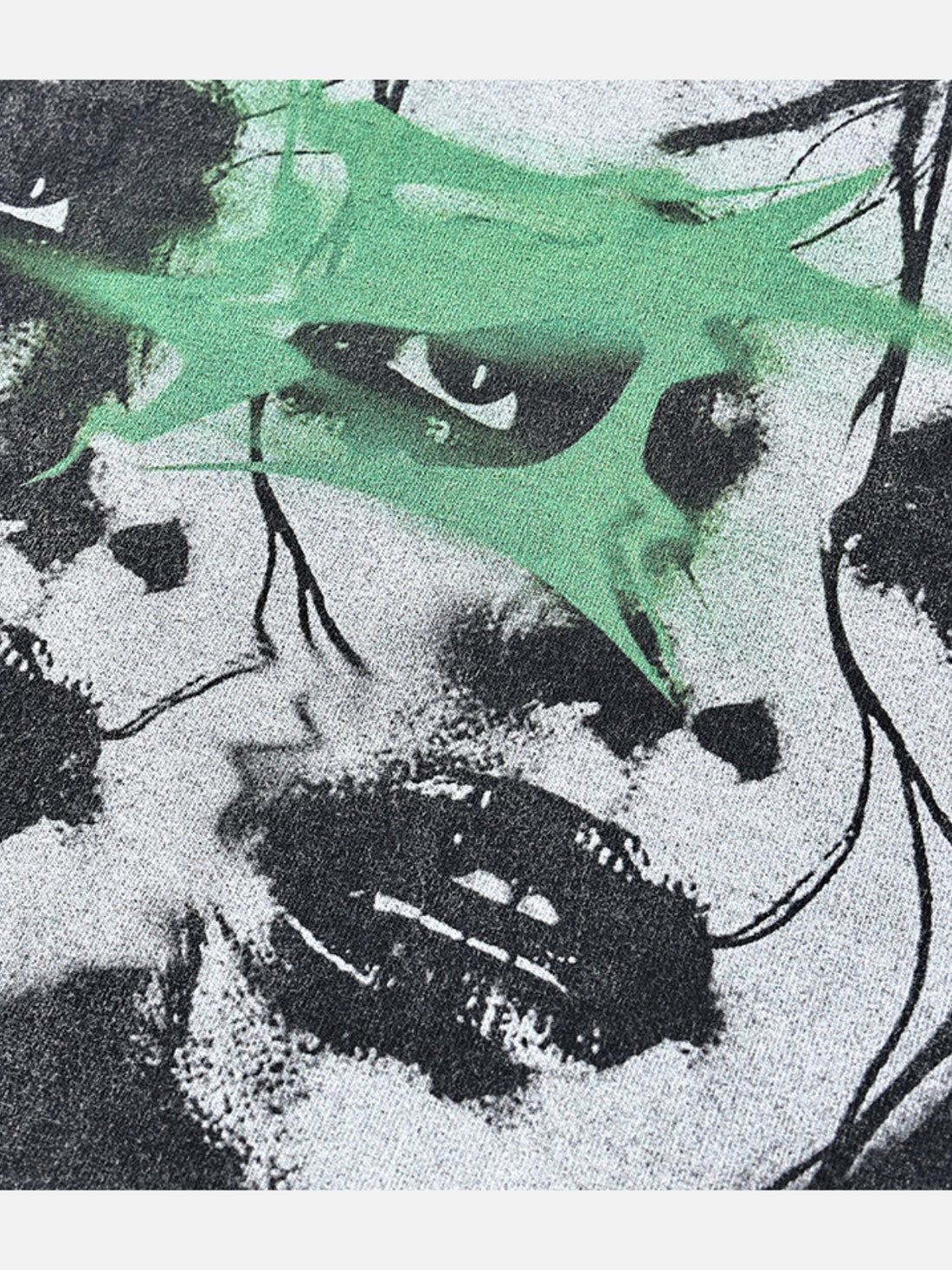 DOUBLEFACE - Oversized Print T-Shirt Black | Teenwear.eu