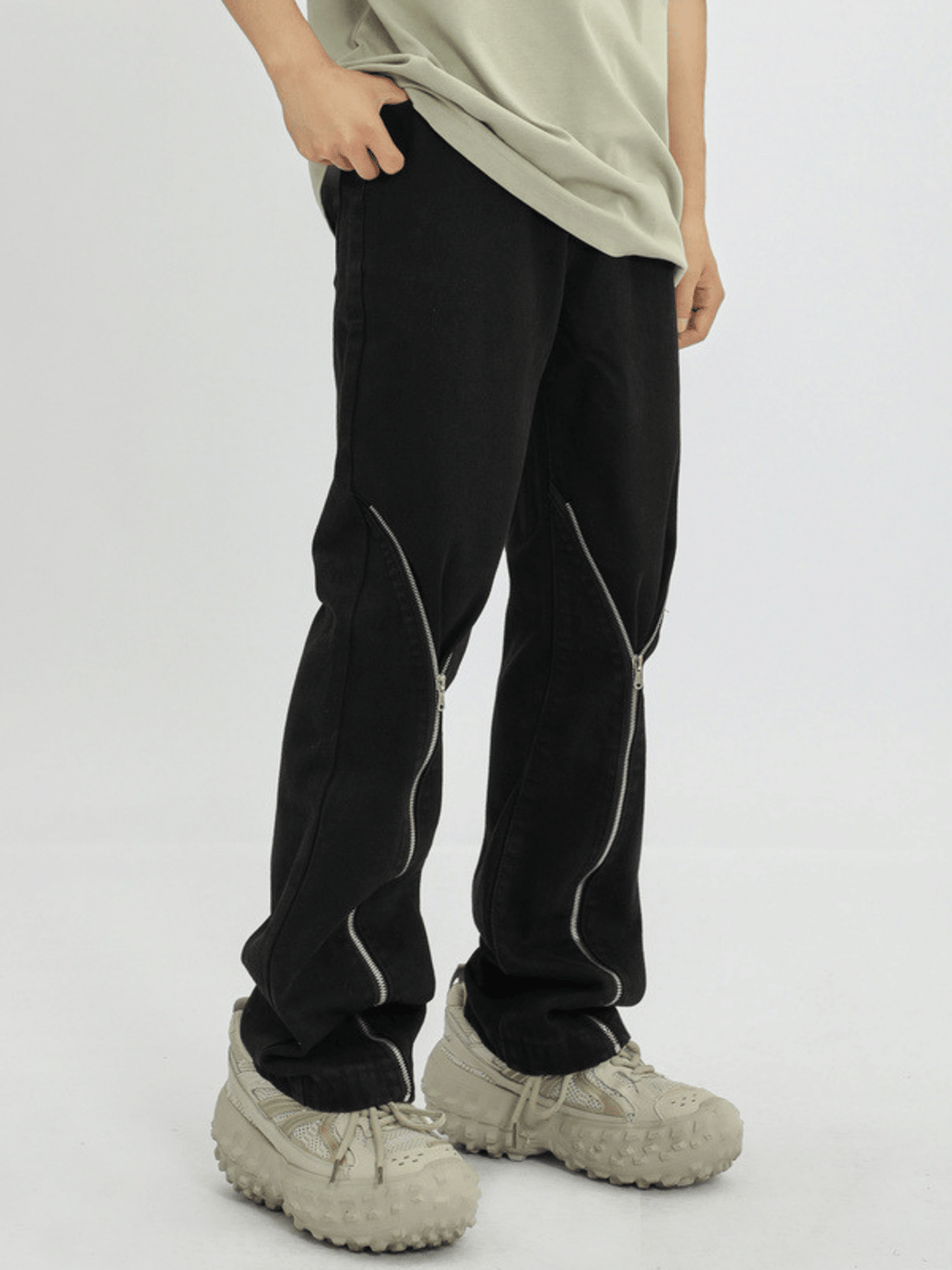 ZIPUP - Flared Zipper Jeans | Teenwear.eu