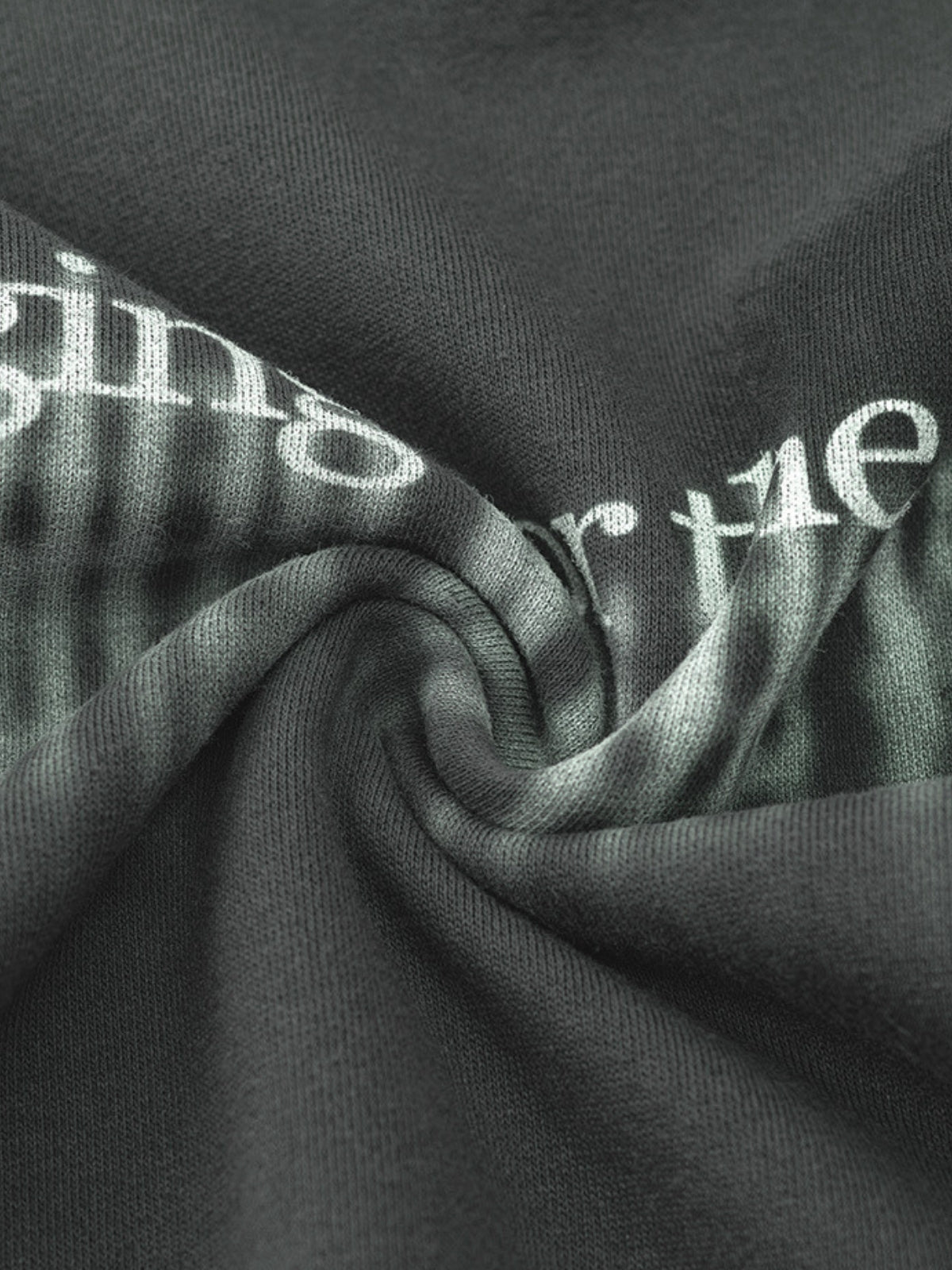LONGING - Oversized Print Hoodie | Teenwear.eu