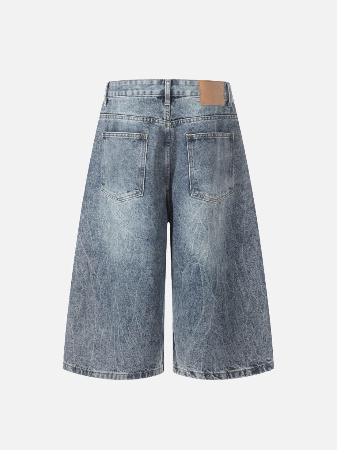 RETROS - Baggy Denim Basic Jorts Blue | Teenwear.eu