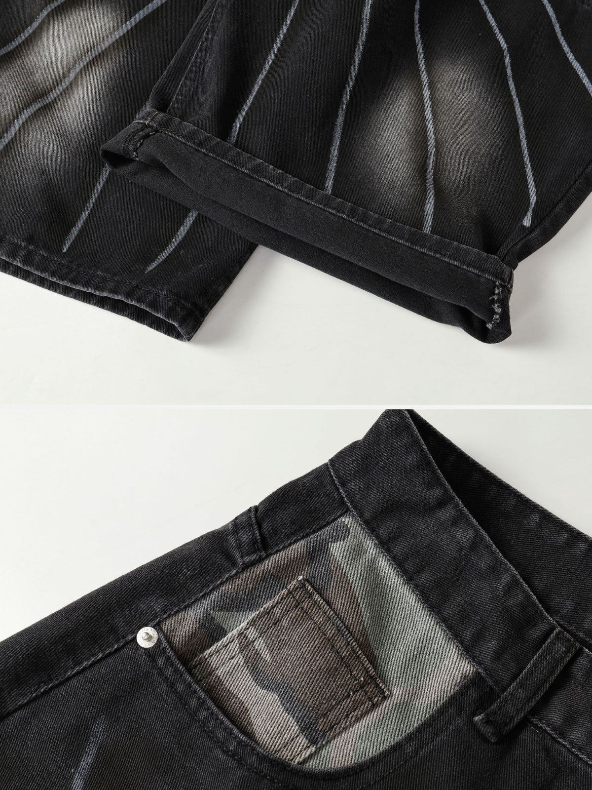 FLORALEE - Baggy Embroidered Jeans | Teenwear.eu