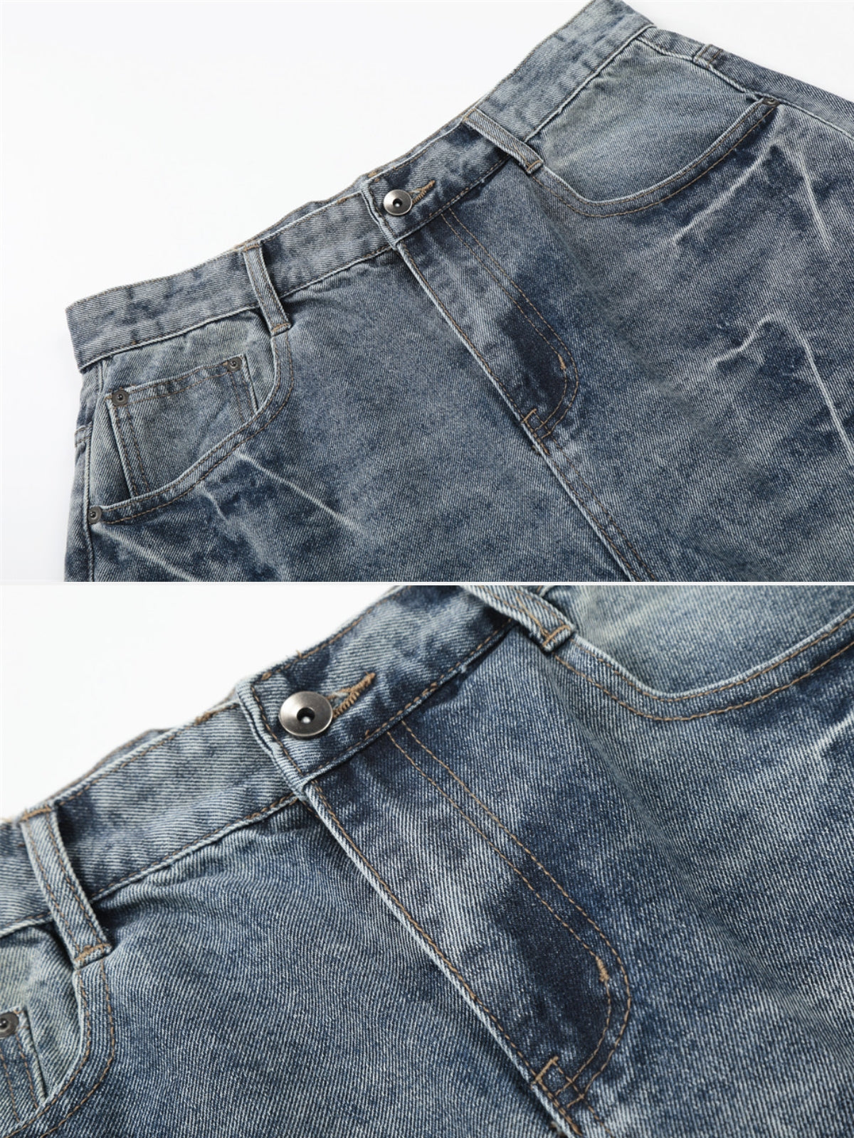 RETROS - Baggy Denim Basic Jorts | Teenwear.eu