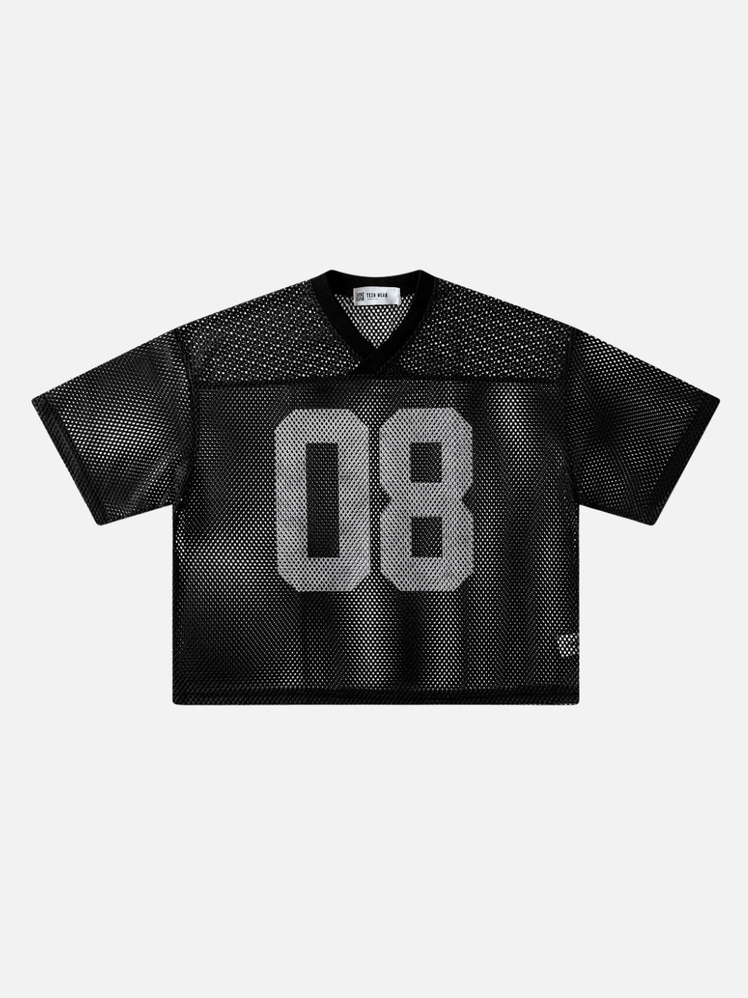 EIGHTY - Boxy Fit Print Jersey Black | Teenwear.eu