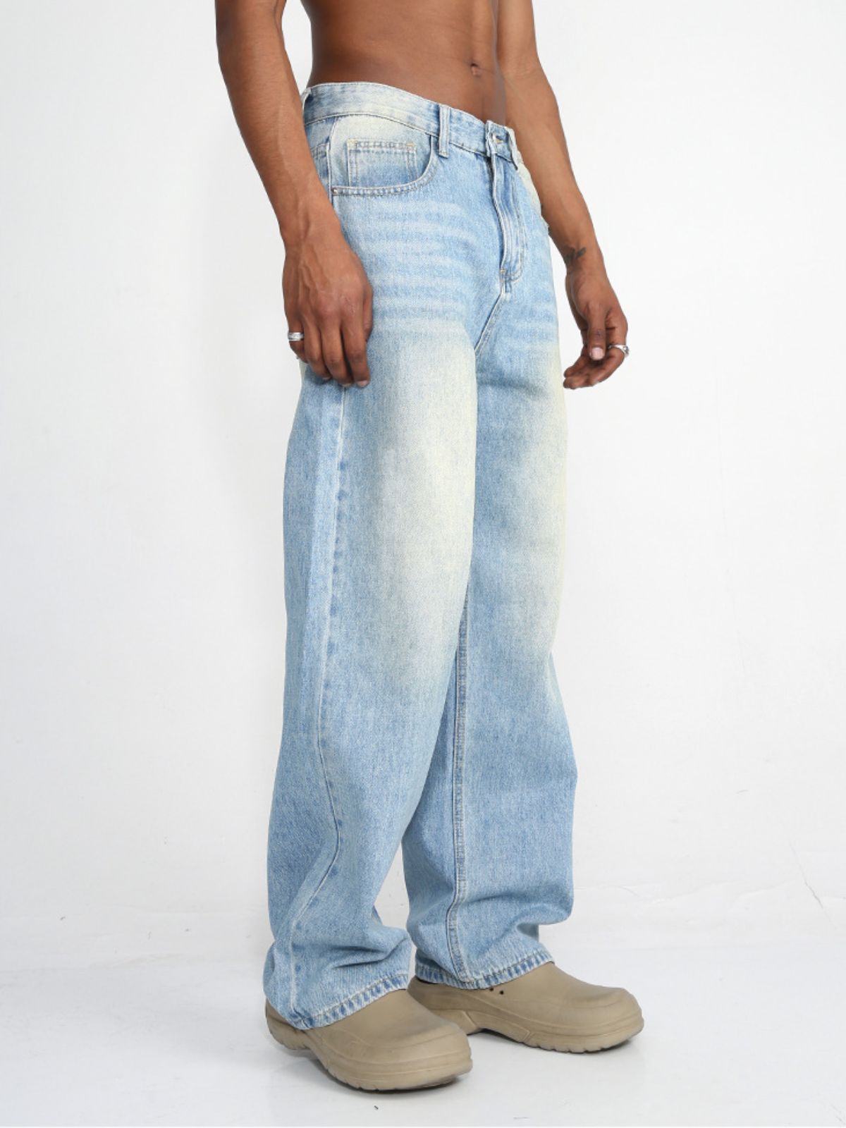 RHYTM - Baggy Basic Jeans | Teenwear.eu