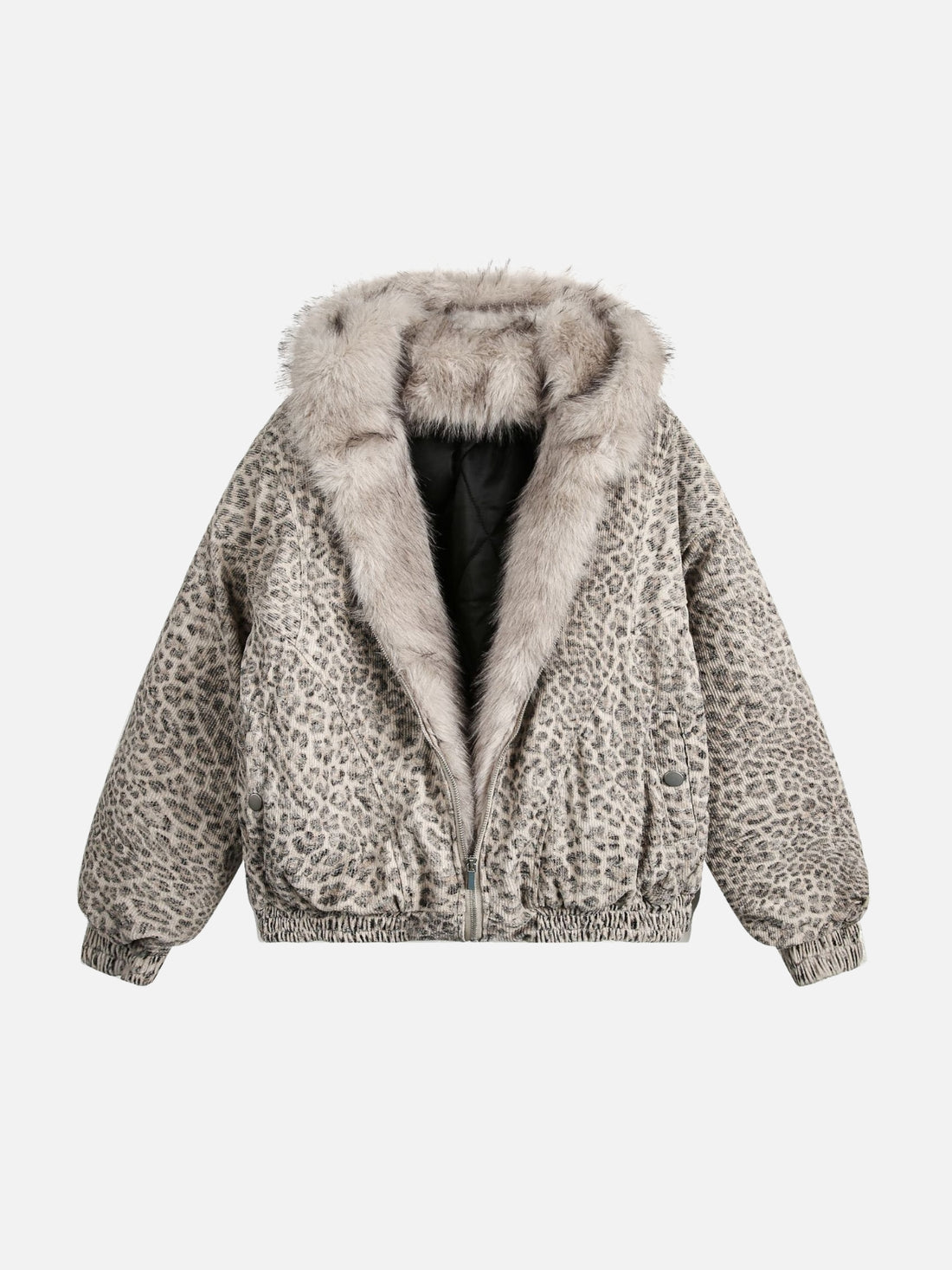 WILD VEIL - Oversized Leopard Print Jacket | Teenwear.eu