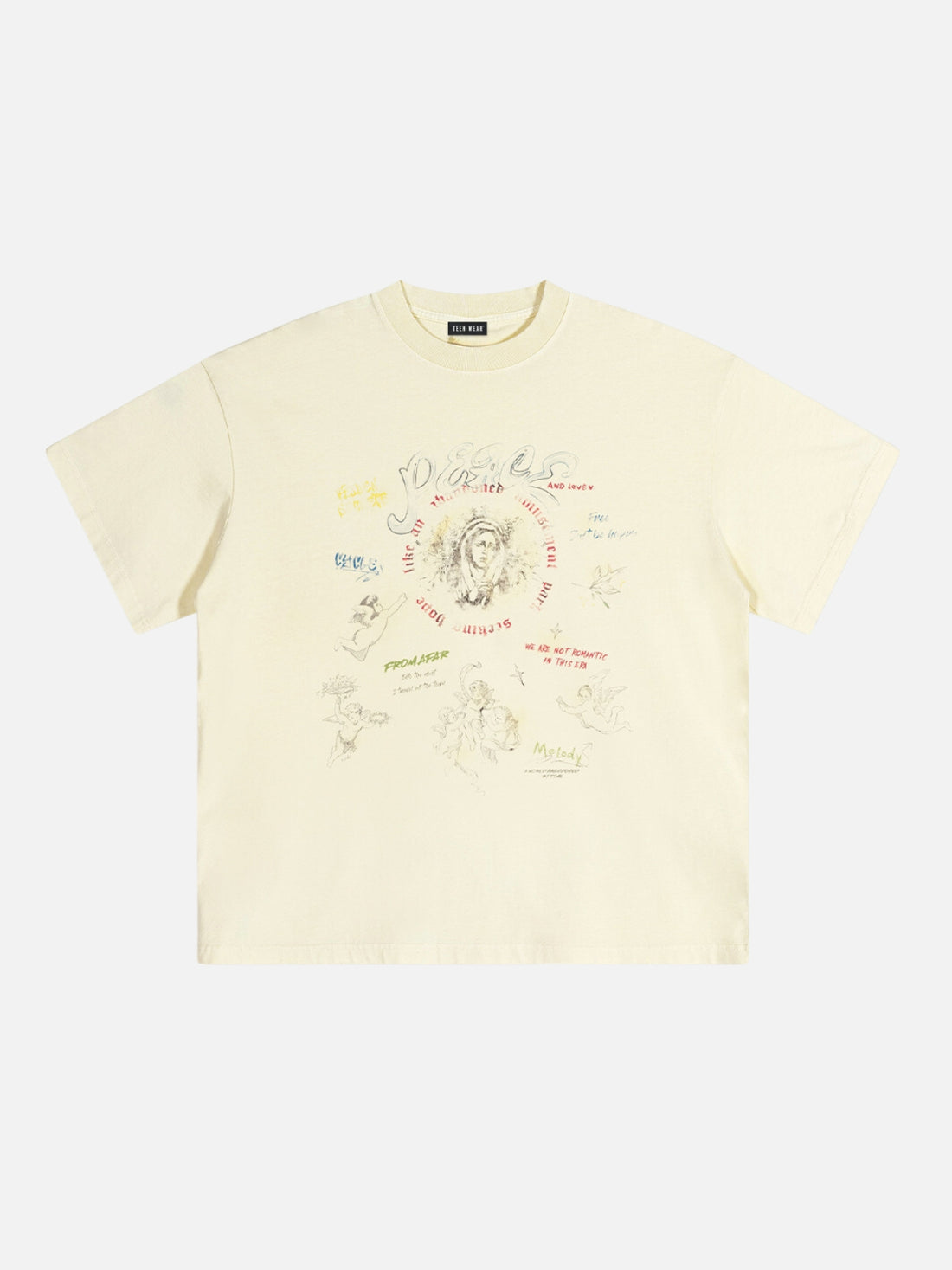 SICKU - Oversized Print T-Shirt Black | Teenwear.eu