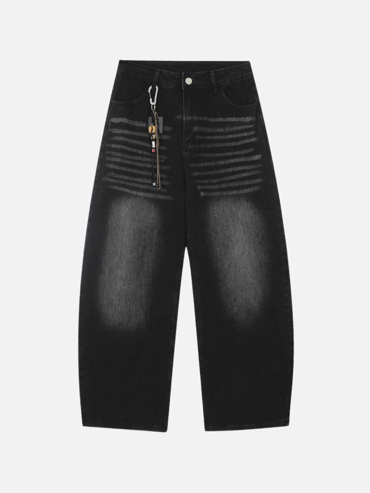 LOWVAGE - Baggy Embroidered Jeans | Teenwear.eu