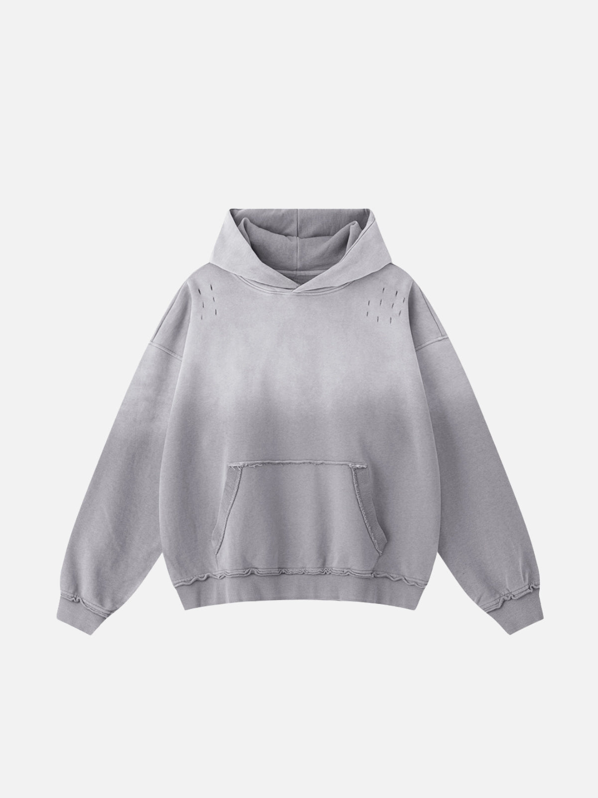 RETRO - Oversized Basic Hoodie Grey | Teenwear.eu