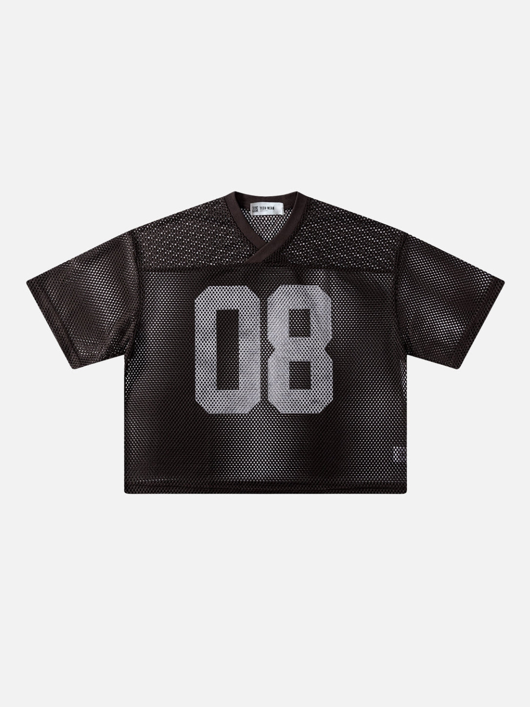 EIGHTY - Boxy Fit Print Jersey Brown | Teenwear.eu