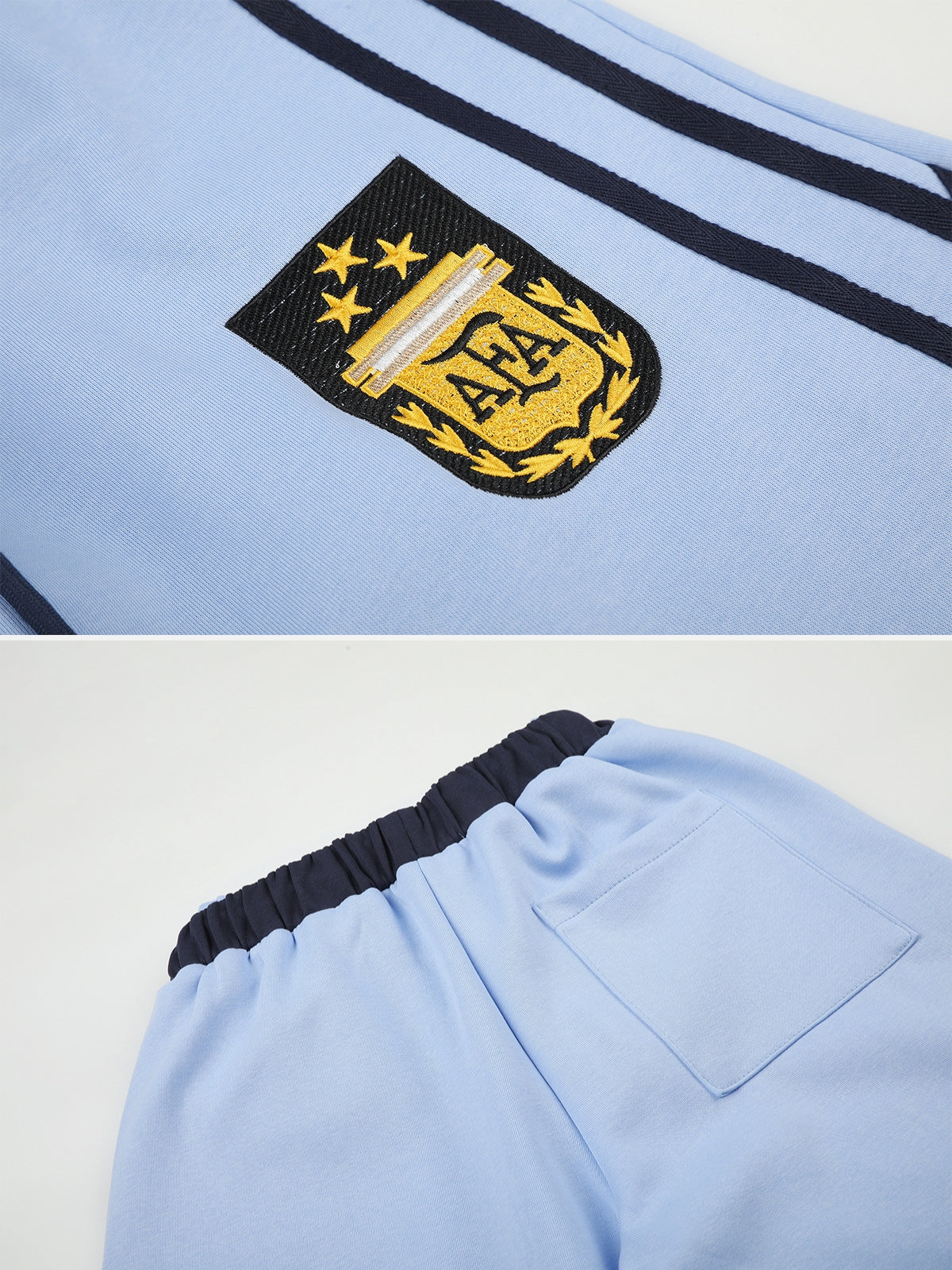 SPORTIE - Baggy Graphic Embroidered Sweatpants