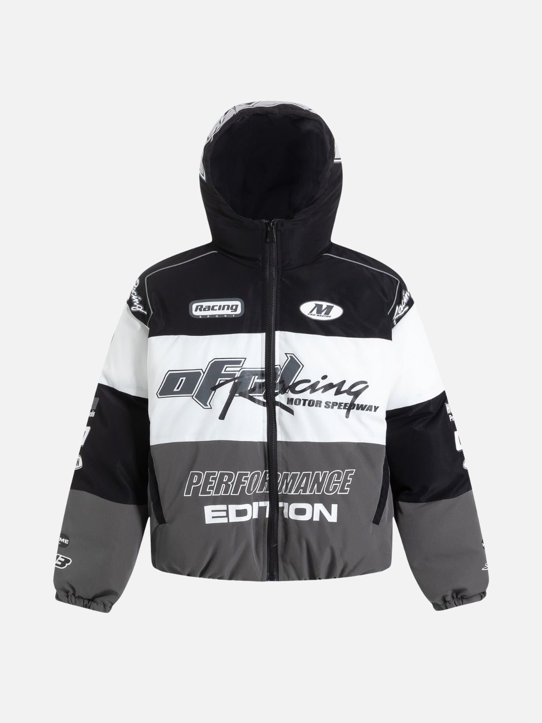 PERFORMANCE - Puffer Graphic Jacket Blue | Teenwear.eu