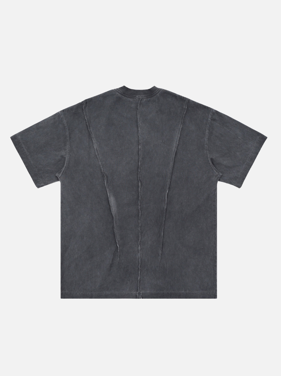 SWORDS - Oversized Embroidered T-shirt Grey | Teenwear.eu