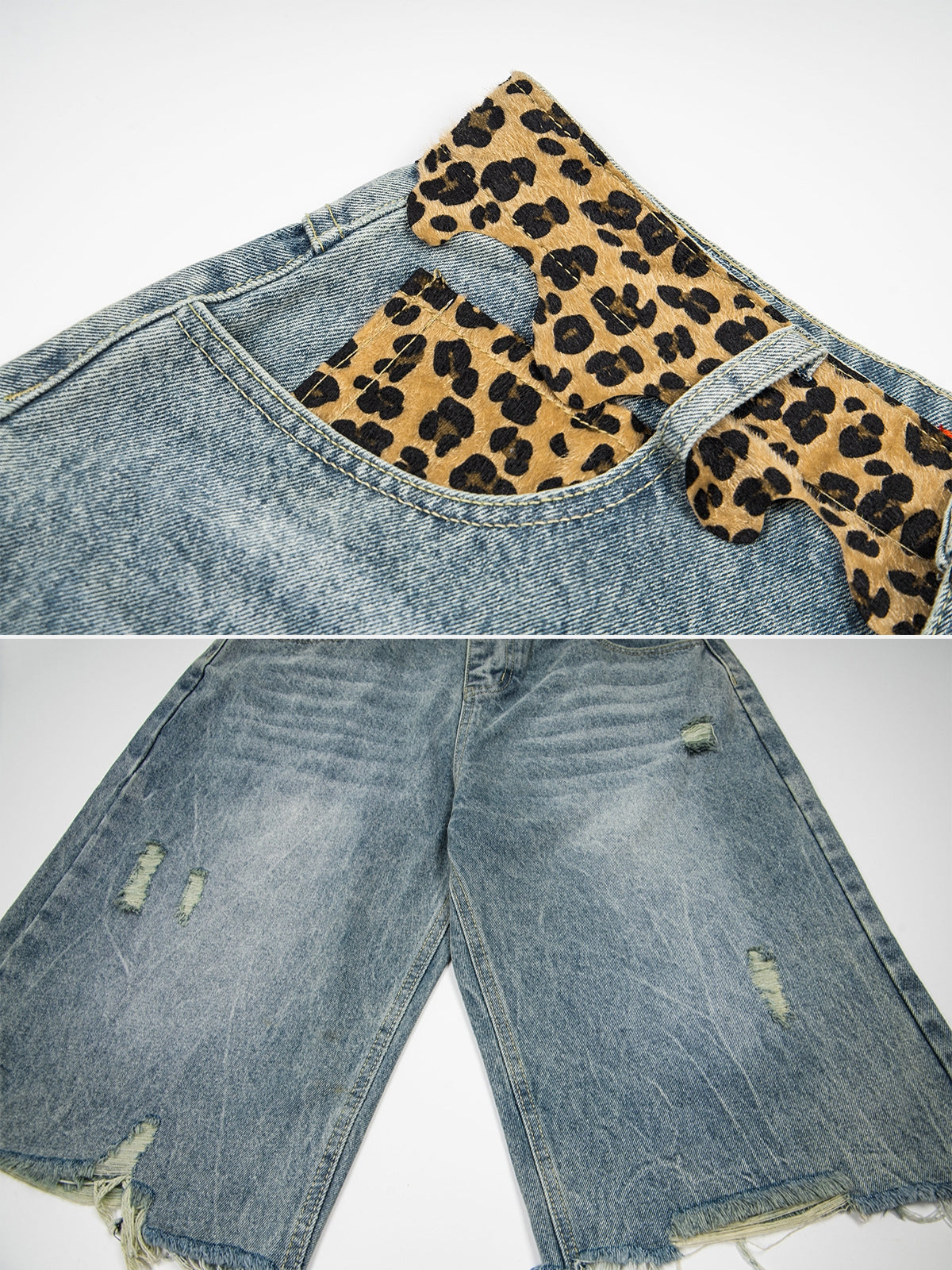GEPARDIE - Baggy Denim Basic Jorts