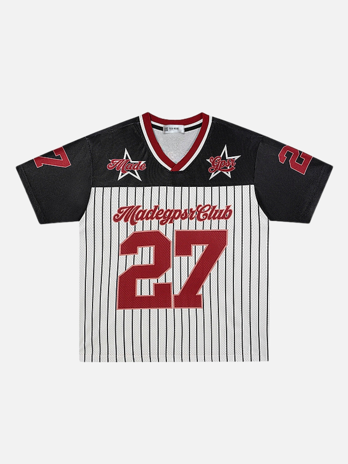 MADEGO - Oversized Graphic Jersey Black | Teenwear.eu